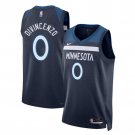 Men and  Youth donte divincenzo Wolves 0 icon Jersey blue