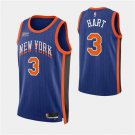 Men and  Youth josh hart  Knicks 3 city jersey blue
