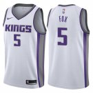 Men and  Youth  De'Aaron Fox  kings 5 association jersey white