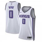 Men and  Youth Malik Monk kings 0 association  jersey white