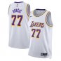 Men and Youth luka doncic lakers 77 association jersey white