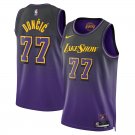 Men and  Youth luka doncic Lakers 77 city jersey purple