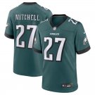 Men and Youth Quinyon Mitchell eagles 27 jersey teal