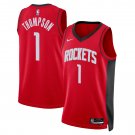 Men and  Youth  Amen Thompson rockets  jersey red