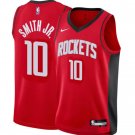 Men and  Youth jabari smith jr  rockets  10 icon jersey red