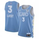 Men and  Youth caris levert cavs 3 city jersey light blue 2025