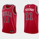 Men and  Youth  ayo dosunmu Bulls 11 Icon Jersey Red