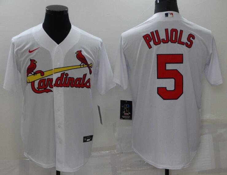 Men's St. Louis Cardinals - Albert Pujols #5 Cool Base Stitched Jersey