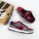 supreme x sb dunk low “red cement”