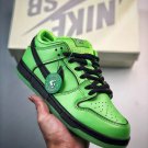 the powerpuff girls x sb dunk low “buttercup” green fz8319-300