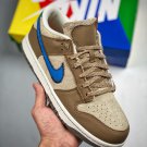 size x dunk low dark driftwoodphoto blue-rattan