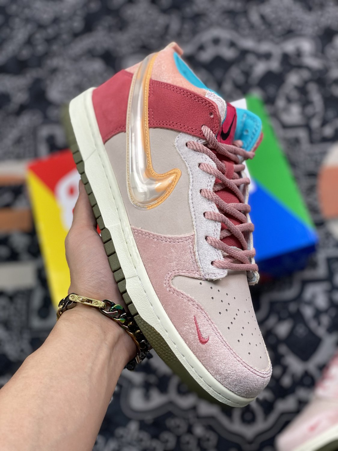 social status x dunk mid &Atilde;&cent;&Acirc;�&Acirc;�strawberry milk&Atilde;&cent;&Acirc;�&Acirc;�