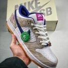 rayssa leal x sb dunk low pure platinumdeep royal blue-gum