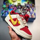 saint seiya x dunk low sail red gold
