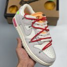 off-white x dunk low “40 of 50” grey sail orange
