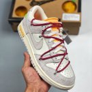 off-white x dunk low â33 of 50â grey sail