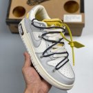 off-white x dunk low â41 of 50â grey sail