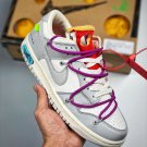 off-white x dunk low â45 of 50â sail grey magenta