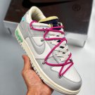 off-white x dunk low â30 of 50â sail grey navy