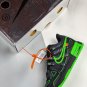 off white x air rubber dunk &acirc;��green strike&acirc;�� cu6015-001