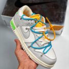 off-white x dunk low â02 of 50â sail grey yellow