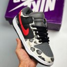 sb dunk low ‘camo’ black grey red white