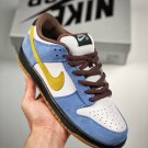 sb dunk low ‘homer’ whitemedium yellow-university blue