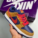 sb dunk low âpelle hatâ wheatlight fusion red-dark purple