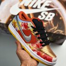 sb dunk low âstreet hawkerâ metallic copperlight silver-pueblo brown-metallic silver
