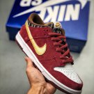 sb dunk low âanchormanâ team redmetallic gold