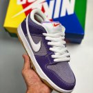 sb dunk low prm purple white gum