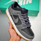 sb dunk low dark greyblack-white