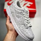dunk low âwhite paisleyâ whitegrey fog dj9955-100