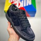dover street market x women & men dunk low triple black dh2686-002