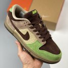 kickshawaii x women & men dunk low ‘aloha’ khakibrown-mean green