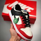 nba x women & men dunk low emb ‘chicago’ sailblack-chile red