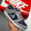 women & men dunk low college navywolf grey-university red