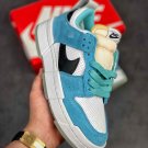 women & men dunk low disrupt copablack-summit white-metallic silver
