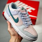 women & men dunk low football greymineral teal-pearl pink fd1232-002
