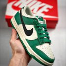 women & men dunk low lottery pale ivoryblack-malachite dr9654-100