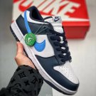 women & men dunk low midnight navy university blue fn7800-400