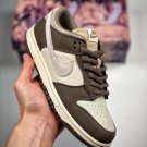 women & men dunk low mocha white