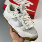 women & men dunk low remastered white gum dv0821-001