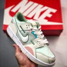 women & men dunk low scrap grey hazelight bone-oil green dm0802-001