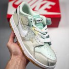 women & men dunk low scrap sailwhite-seaglass-seafoam