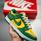 women & men dunk low sp âbrazilâ varsity maizepine green-white cu1727-700