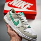 women & men dunk low split seam white tan mint dx6063-131