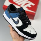 women & men dunk low summit whiteindustrial blue-black fd6923-100