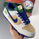 women & men dunk low ‘brazil ‘ white brown green