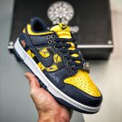 women & men dunk low michigan